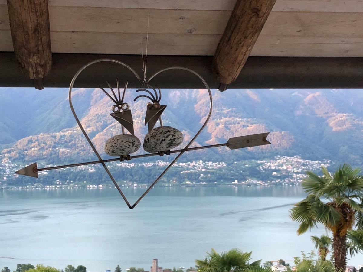 Brione sopra Minusio Casa Amira - Locarno 아파트 외부 사진
